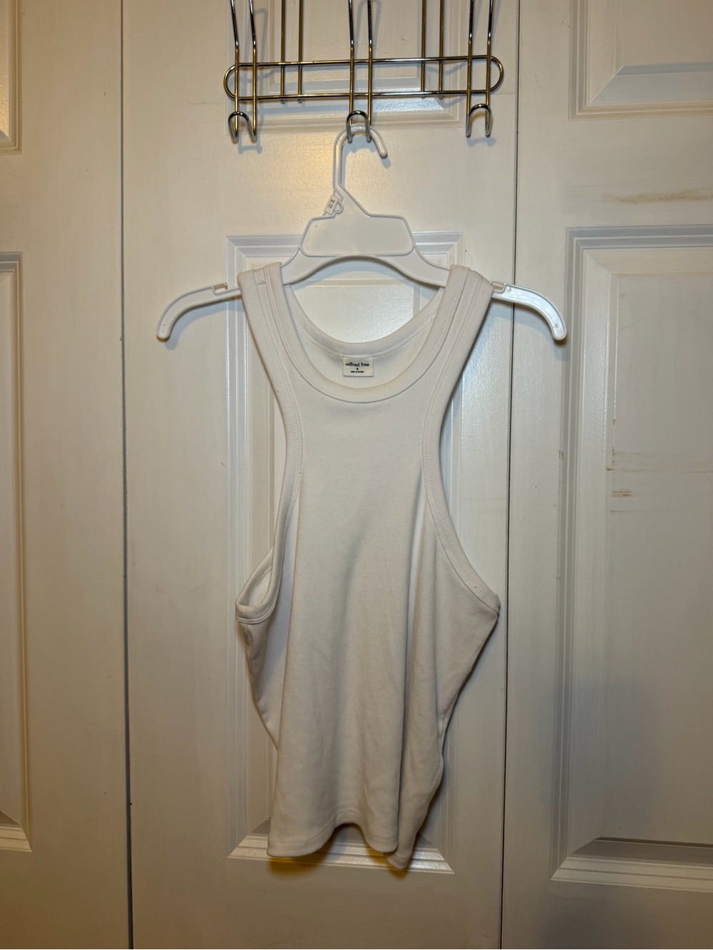 Wilfred Free White Tank Top
